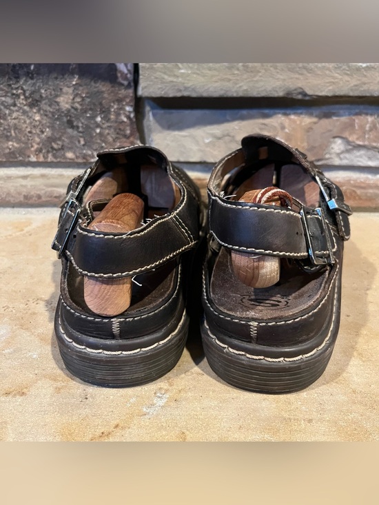 Vintage Y2K Skechers Brown Leather Woven Fisherman Sandals main image 11